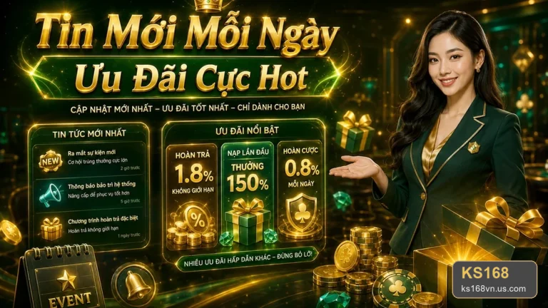 Khuyến mãi KS168: So sánh ưu đãi theo nhu cầu, điều kiện nhận thưởng và tin mới – ks168vn.us.com